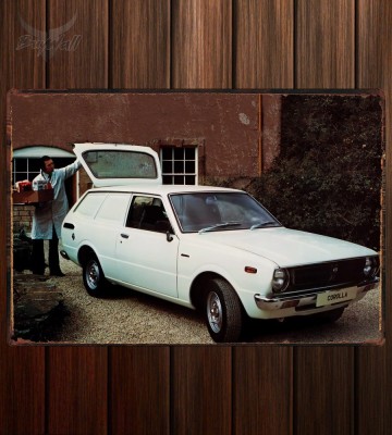 Металлическая табличка Toyota Corolla Van (E36 E38)